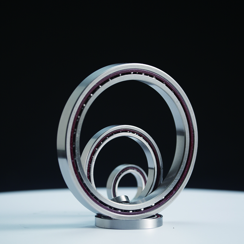 Однорядный радиально-упорный шарикоподшипник серии 718, 719,70, 72 