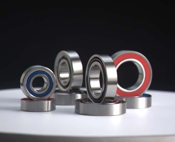 B719-2RZ, B719-2RZ/HQ1, B70-2RZ, B70-2RZ/HQ1 Series Single row angular contact ball bearing 